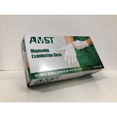 AMST Nitrile Disposable Glove Blue - M