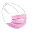 Face Mask - Surgical 3Ply (Hijab) - Pink